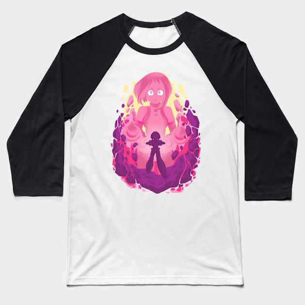 Uravity Ochako Baseball T-Shirt by HyperTwenty